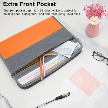NAFY Expanding File Folder, 13 Pockets Document Organizer - Image 4