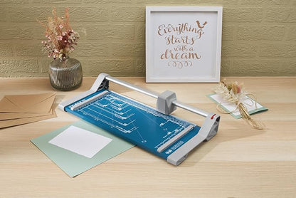 Dahle 507 Personal Rotary Trimmer, 7 Sheet Capacity, Self-Sharpening, Automatic - Image 9