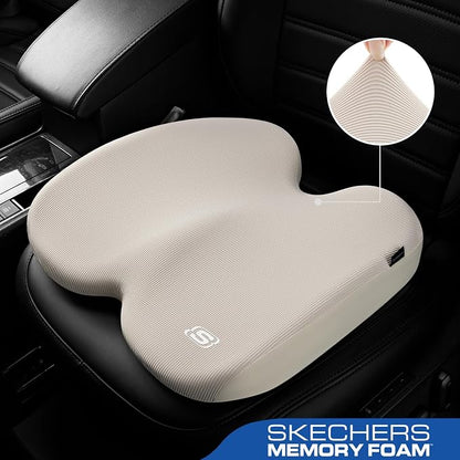 Skechers Seat Cushion, Ergonomic Memory Foam Cushion - Image 2