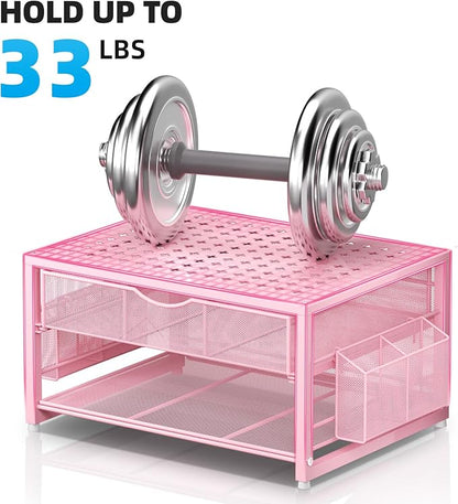 Marbrasse Metal Printer Stand for Desk - Image 6