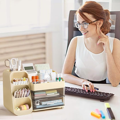 HBlife Desk Organizer with Pen Pencil Holder - Image 7