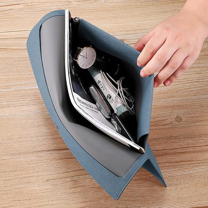 VANRA 1 Piece PU Leather Envelope File Folders A4 Paper Document Filing - Image 5