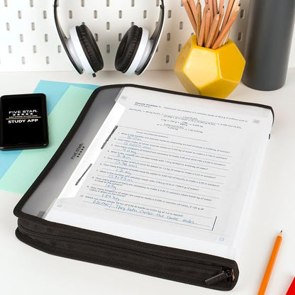 Five Star Expanding File Organizer + Study App, 7-Pocket Accordian File - Image 8