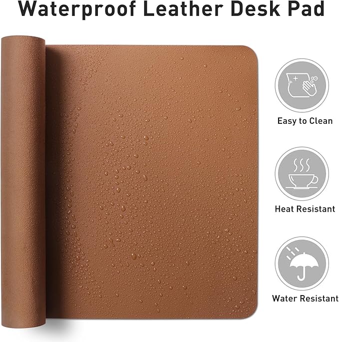 Aothia Faux Leather Desk Mat - Image 7