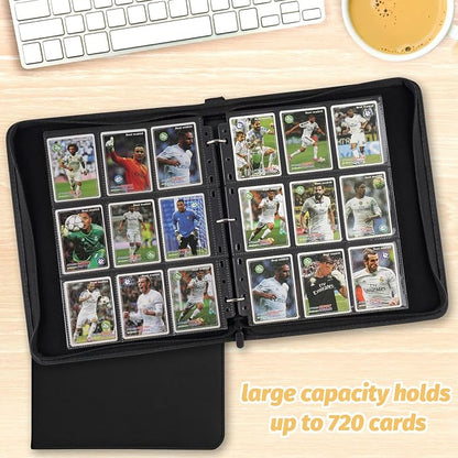 Trading Card Binder, Card Collection Binder Album Folder - Image 2