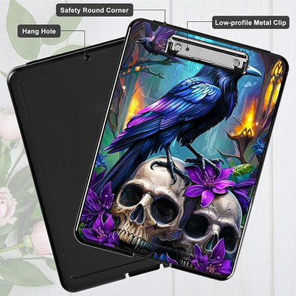 Purple Flower Eagle A4 Clipboard - Image 5
