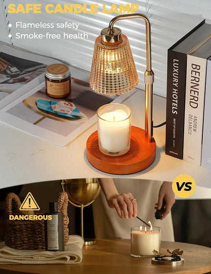 GODONLIF Gold Candle Warmer Lamp - Image 2