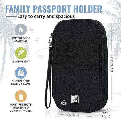 BOACAY Travel Document Organizer - Image 4