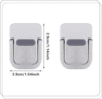 Abeillo 2PCS Portable Keyboard Riser, Self-Adhesive Mini Laptop Stand Invisible - Image 2