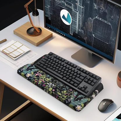 Ergonomic Keyboard Stand with Wrist Rest, Computer Wrist Support Pad, Tilted - Image 7