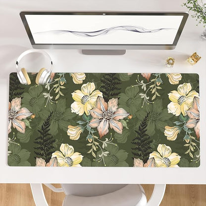 Colorful Star Large Mouse Pad, PU Leather Waterproof Desk Mat, Computer Gaming by ColorfulStar