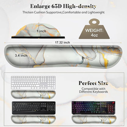 Gimars 17.3'' Extended Keyboard Wrist Rest Pad - Image 6