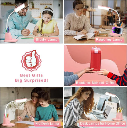 Pink Desk Lamp, Small Desk Lamp - Image 7