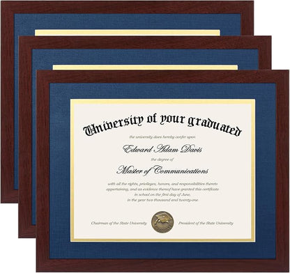 upsimples 11x14 Diploma Frame Certificate Degree Document Frame by upsimples