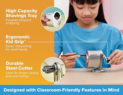 Bostitch Metal Manual Pencil Sharpener - Image 5