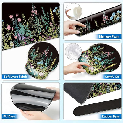 Desk Mat Set + Keyboard and Mouse Pad - Image 4