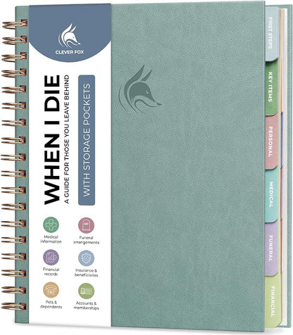 Clever Fox When I Die Planner by CleverFox