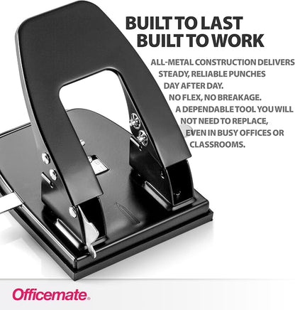 Standard 2 Hole Paper Punch, 30 Sheets Capacity - Image 5