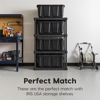 IRIS USA 4-Pack 27 Gallon Storage Bins - Image 6