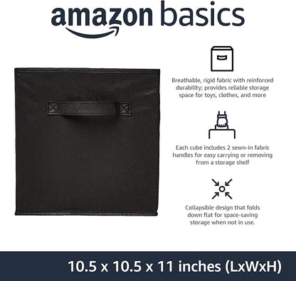 Amazon Basics Collapsible Fabric Storage Bins Organizer - Image 2