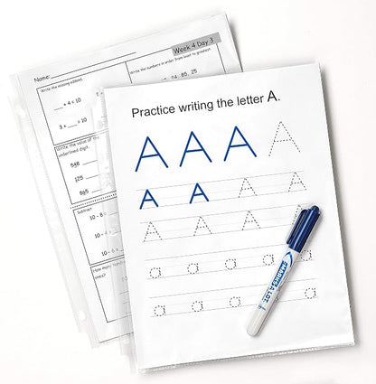 Avery Semi-Clear Standard Weight Sheet Protectors, Top Load, 100 Document - Image 5