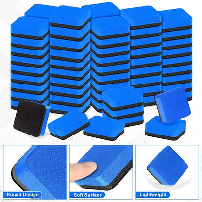 96 Packs Cube Dry Erase Eraser Bulk, Mini Magnetic Whiteboard Eraser, - Image 2