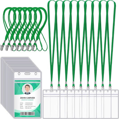Marspark 100 Pcs ID Badge Holder by Marspark
