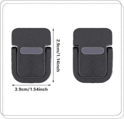 Abeillo 2PCS Portable Keyboard Riser, Self-Adhesive Mini Laptop Stand Invisible - Image 2