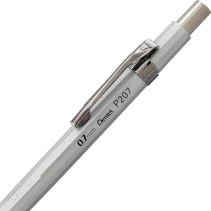 Pentel Sharp Mechanical Pencil, Medium Line, Metallic Barrel - Image 4