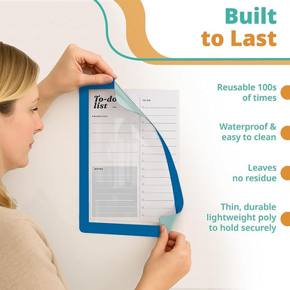 8.5 x 11 Adhesive Wall Frames - Image 4