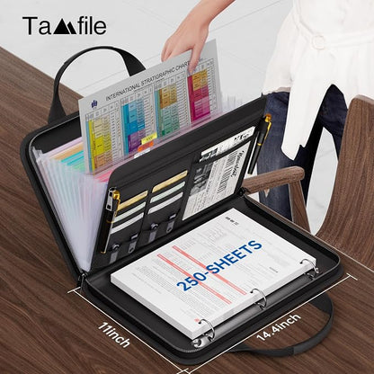 Tamfile Fireproof Accordion File Organizer - Image 3