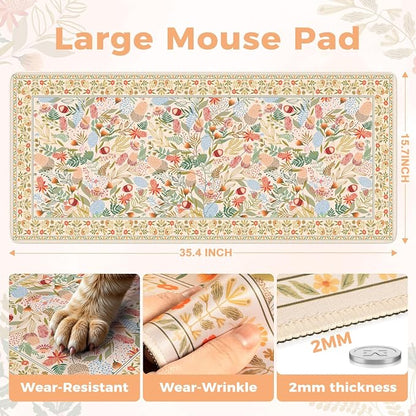 iCasso Desk Mouse Pad Extra Large, Office Desktop Mat - Image 3