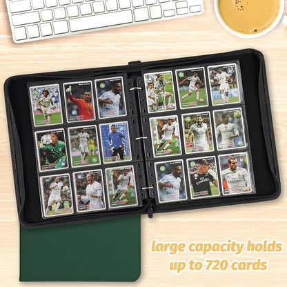 Trading Card Binder, Card Collection Binder Album Folder - Image 4