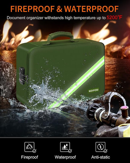 Noiposi Fireproof Document Box - Image 2