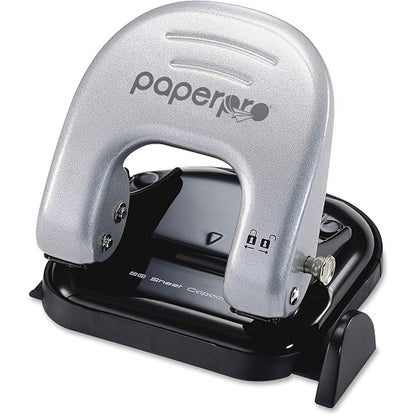 Bostitch Office EZ Squeeze Reduced Effort 2-Hole Punch, 2 Sheets, Locking Handle - Image 6