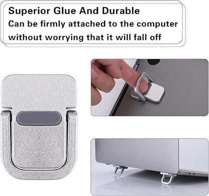 Abeillo 2PCS Portable Keyboard Riser, Self-Adhesive Mini Laptop Stand Invisible - Image 5