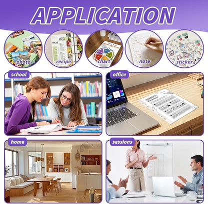 VOKOY 200 Pack 5.5x8.5 Inch Sheet Protectors - Image 5