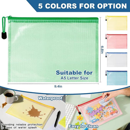 Mesh Zipper Pouch Bags - Image 5
