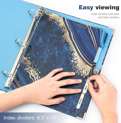 Ospelelf 3 Ring Binder, 2 Inch Letter Size - Image 5