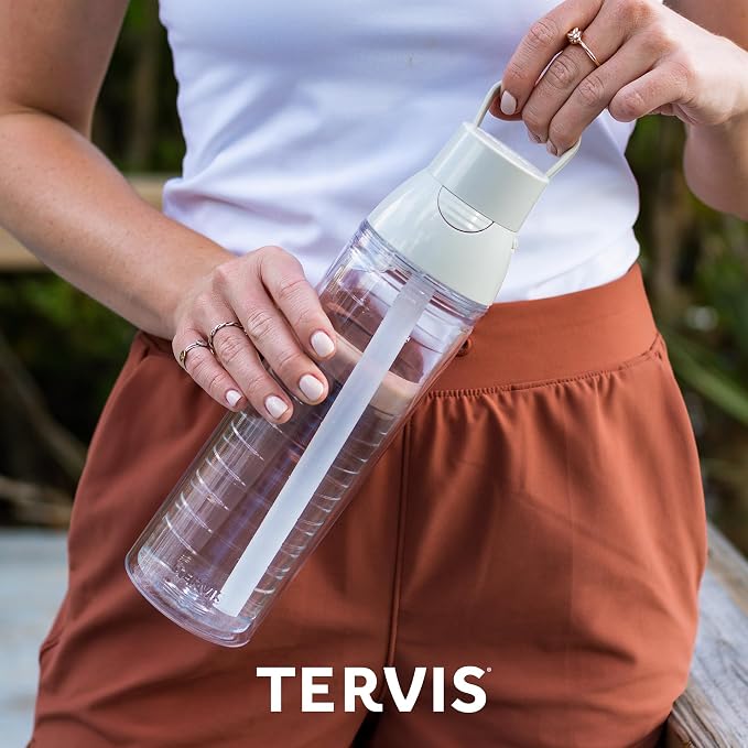 Tervis Venture Lite Tropical Animal Collection Made in USA Double Walled Insulated Tumbler Travel Cup Keeps Drinks Cold & Hot, 24oz Water Bottle, Turtle - Image 9