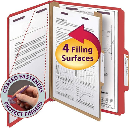 Smead Pressboard Classification File Folder - Image 2