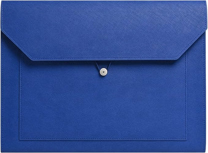 PU Leather A4 File Folder Document Holder 2 Pockets Portfolio Envelope Folder by yufocusqc