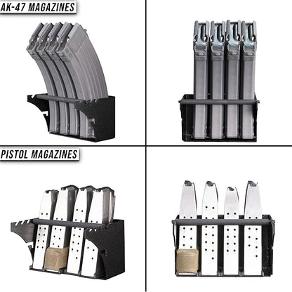 Hold Up Displays Universal Gun Magazine Storage Wall Mount Rack - Image 4