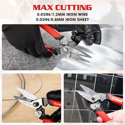 Goldblatt 3PCS Heavy Duty Scissors, Drop Forged Blades - Image 6