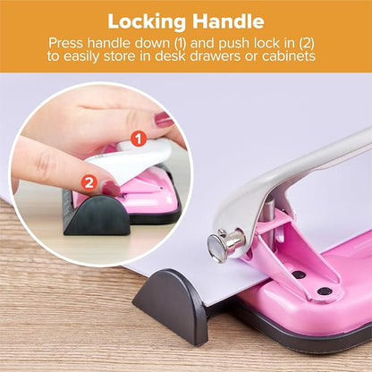 PaperPro inCOURAGE 12 Reduced Effort 3-Hole Punch, 12 Sheets - Image 6