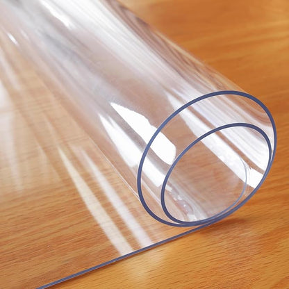 OstepDecor Clear Table Cover Protector 40 x 40 Inch, 1.5mm Thick Plastic Table - Image 8