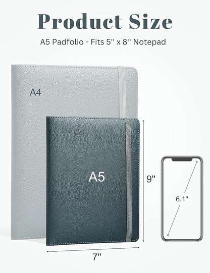 Mymazn Junior Padfolio Portfolio Folder, Small A5 Clipboard - Image 2
