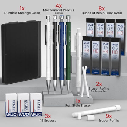 WUO 0.5mm Mechanical Pencil Set - Image 8