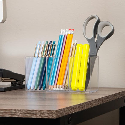 Mind Reader Pen and Accessories Holder, Desktop Organizer, Makeup Organizer - Image 6