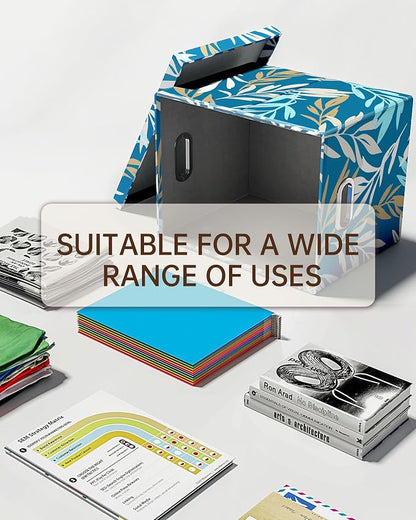 Oterri 2 Pack File Storage Organizer, Document Organizer, Portable File Box - Image 7